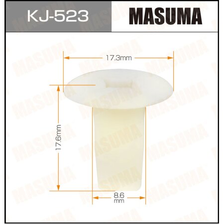 Retainer clip Masuma plastic, KJ-523