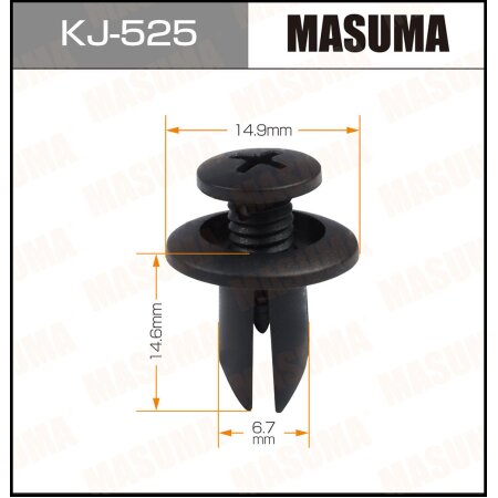 Retainer clip Masuma plastic, KJ-525