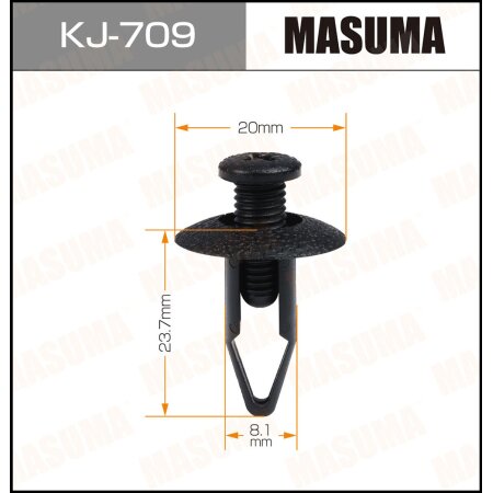 Retainer clip Masuma plastic, KJ-709