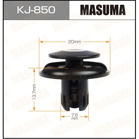 Retainer clip Masuma plastic, KJ-850