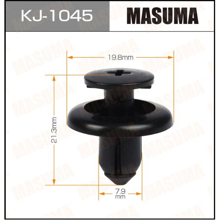 Retainer clip Masuma plastic, KJ-1045