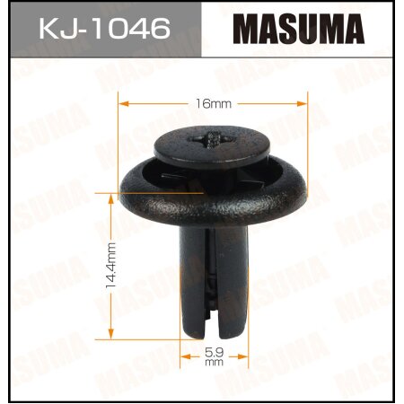 Retainer clip Masuma plastic, KJ-1046