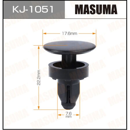 Retainer clip Masuma plastic, KJ-1051