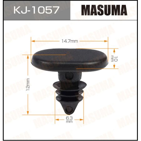 Retainer clip Masuma plastic, KJ-1057