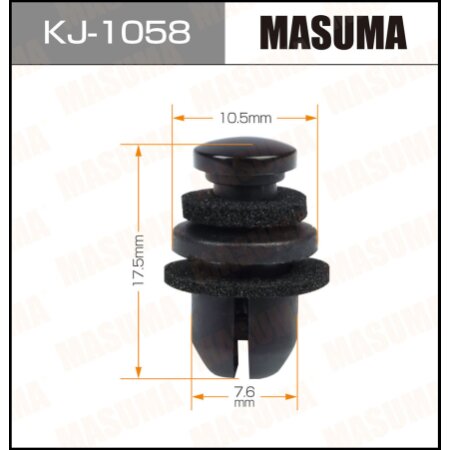 Retainer clip Masuma plastic, KJ-1058