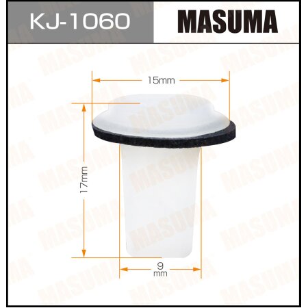 Retainer clip Masuma plastic, KJ-1060