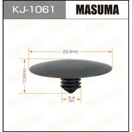 Retainer clip Masuma plastic, KJ-1061