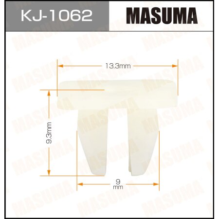 Retainer clip Masuma plastic, KJ-1062