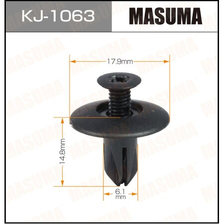 Retainer clip Masuma plastic, KJ-1063