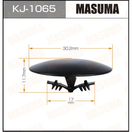 Retainer clip Masuma plastic, KJ-1065