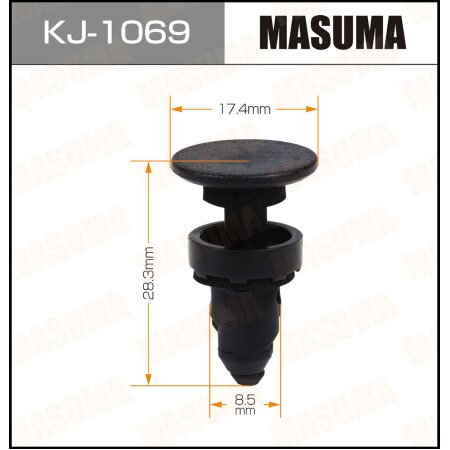 Retainer clip Masuma plastic, KJ-1069