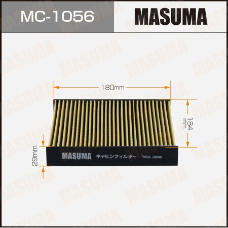 Cabin air filter Masuma, MC-1056