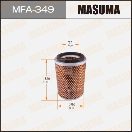 Air filter Masuma, MFA-349