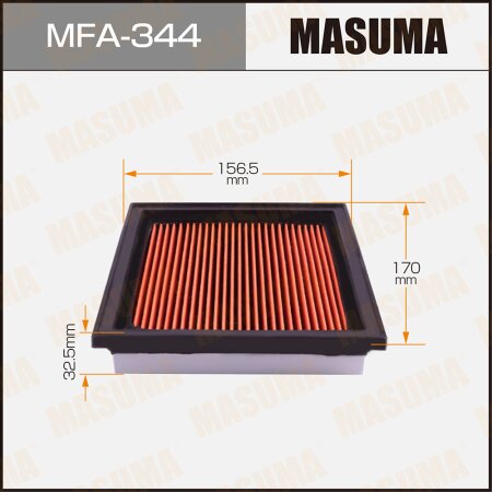 Air filter Masuma, MFA-344