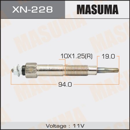 Glow plug Masuma, XN-228