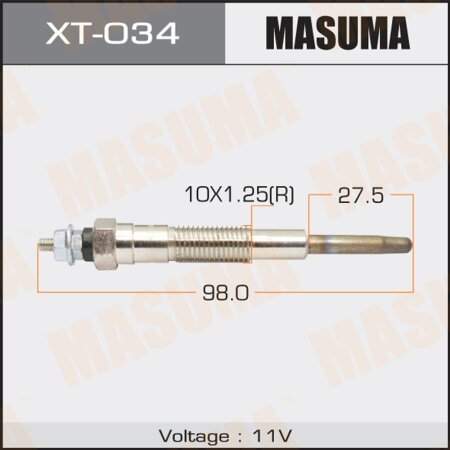 Glow plug Masuma, XT-034