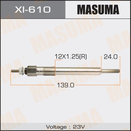 Glow plug Masuma, XI-610