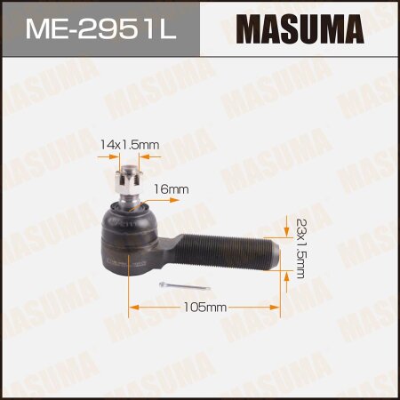 Tie rod end Masuma, ME-2951L