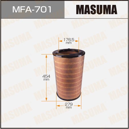 Air filter Masuma, MFA-701