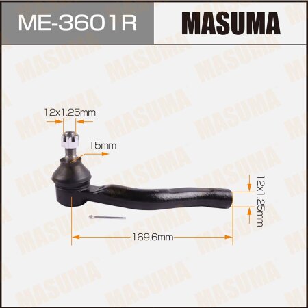 Tie rod end Masuma, ME-3601R