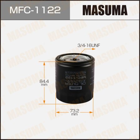 Oil filter Masuma, MFC-1122