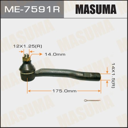 Tie rod end Masuma, ME-7591R