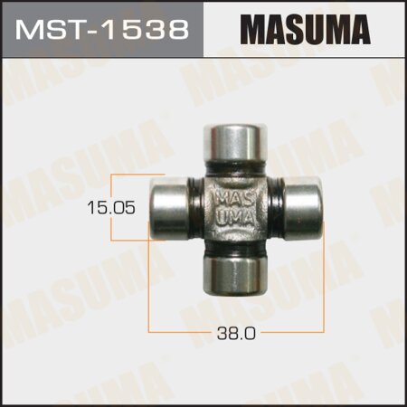 Steering shaft U-joint Masuma 15.05x38, MST-1538