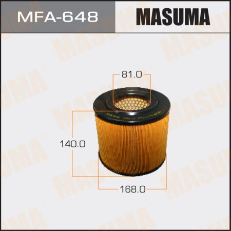 Air filter Masuma, MFA-648