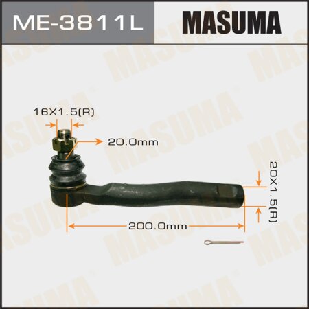 Tie rod end Masuma, ME-3811L