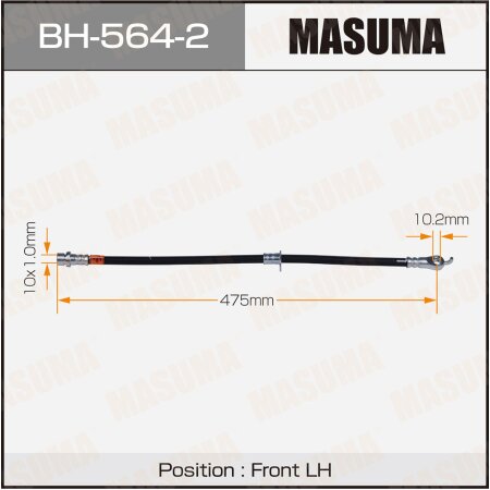 Brake hose Masuma, BH-564-2