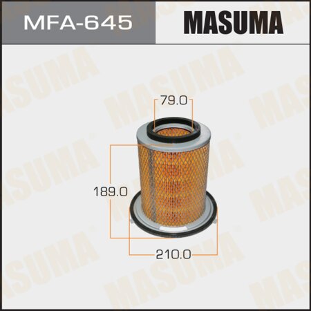 Air filter Masuma, MFA-645