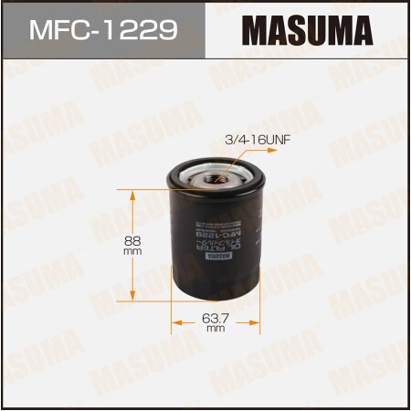 Oil filter Masuma, MFC-1229
