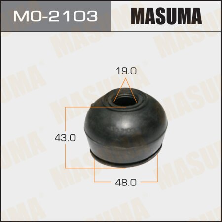 Ball joint dust boot Masuma 20х48х43 (set of 10pcs), MO-2103
