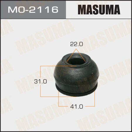 Ball joint dust boot Masuma 21х40х32 (set of 10pcs), MO-2116