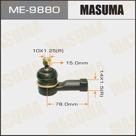 Tie rod end Masuma, ME-9880