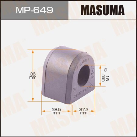 Stabilizer bar bushing Masuma, MP-649