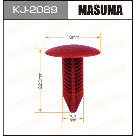 Retainer clip Masuma plastic, KJ-2089