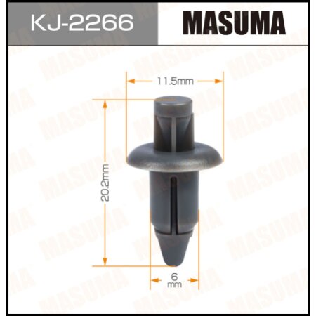 Retainer clip Masuma plastic, KJ-2266