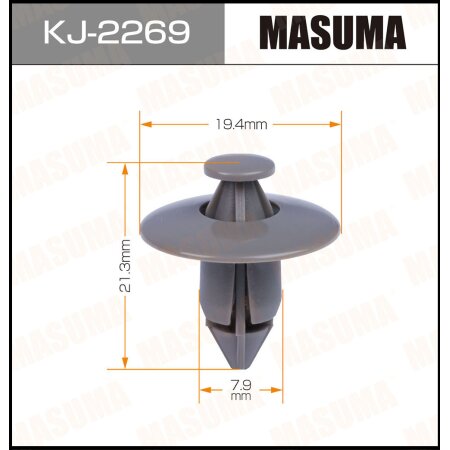 Retainer clip Masuma plastic, KJ-2269