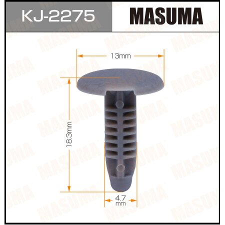 Retainer clip Masuma plastic, KJ-2275