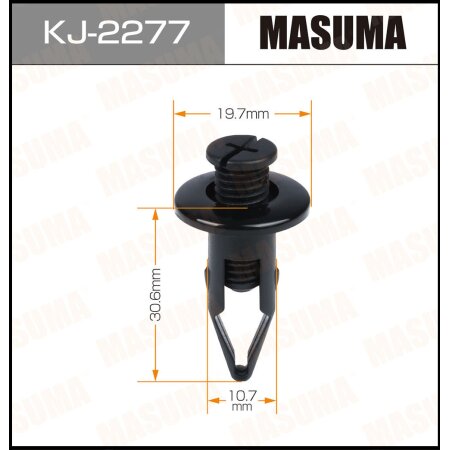 Retainer clip Masuma plastic, KJ-2277