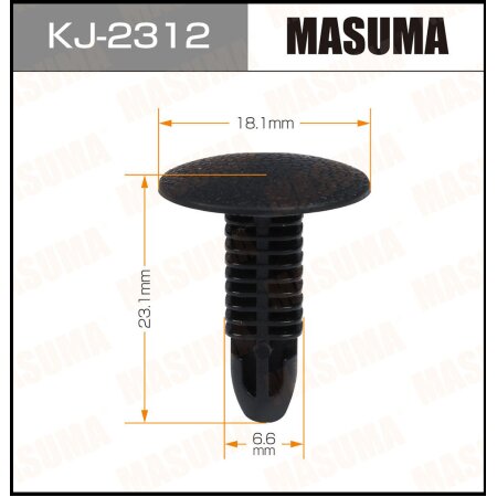 Retainer clip Masuma plastic, KJ-2312