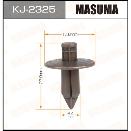 Retainer clip Masuma plastic, KJ-2325