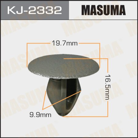 Retainer clip Masuma plastic, KJ-2332