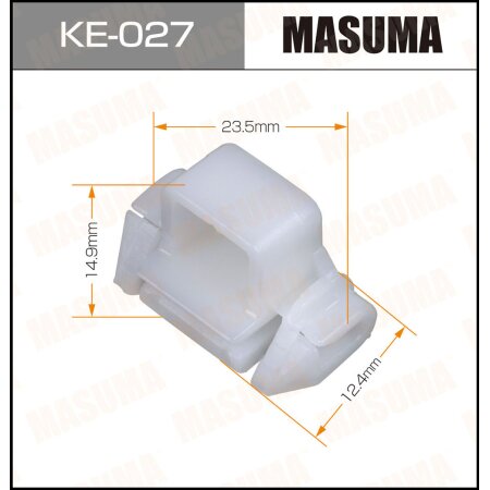 Retainer clip Masuma plastic, KE-027