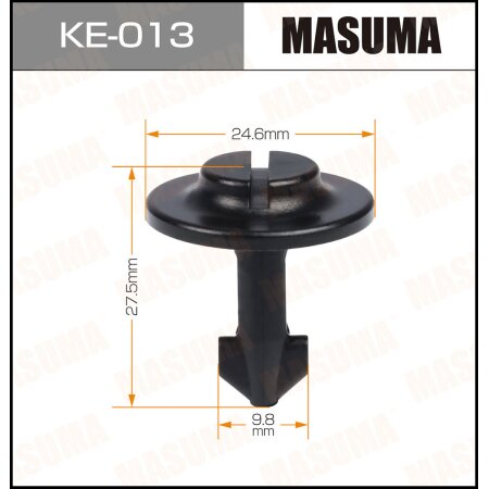 Retainer clip Masuma plastic, KE-013