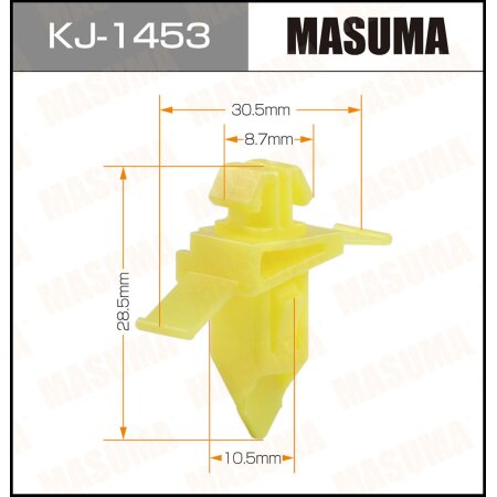 Retainer clip Masuma plastic, KJ-1453