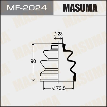 CV Joint boot Masuma (rubber), MF-2024