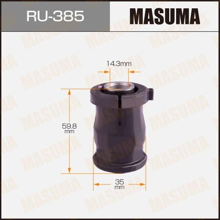 Silent block suspension bush Masuma, RU-385