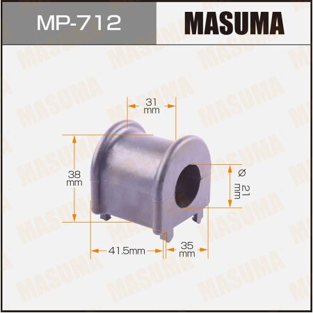 Stabilizer bar bushing Masuma, MP-712